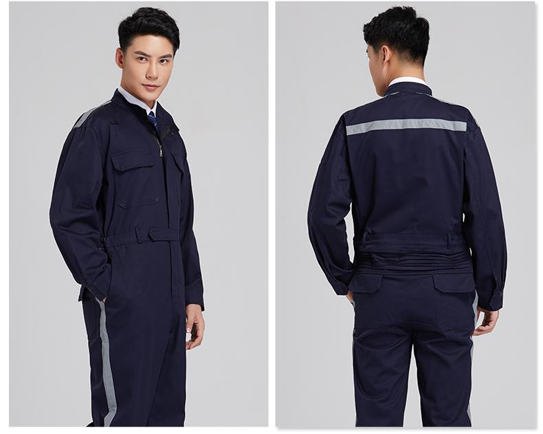 红都 工作服 全号可量体 防静电服棉质连体式春秋装