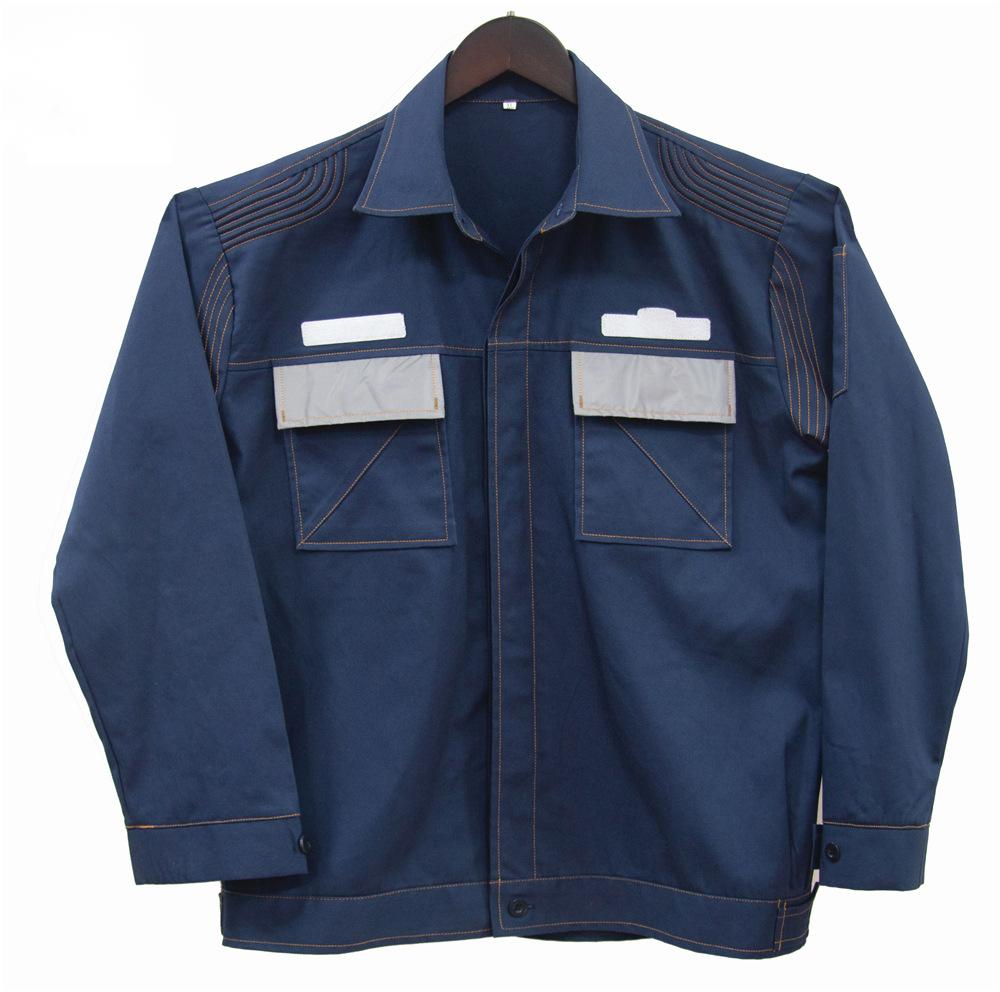 红都 工作服 全号可量体 工作服蓝色高档棉矿工