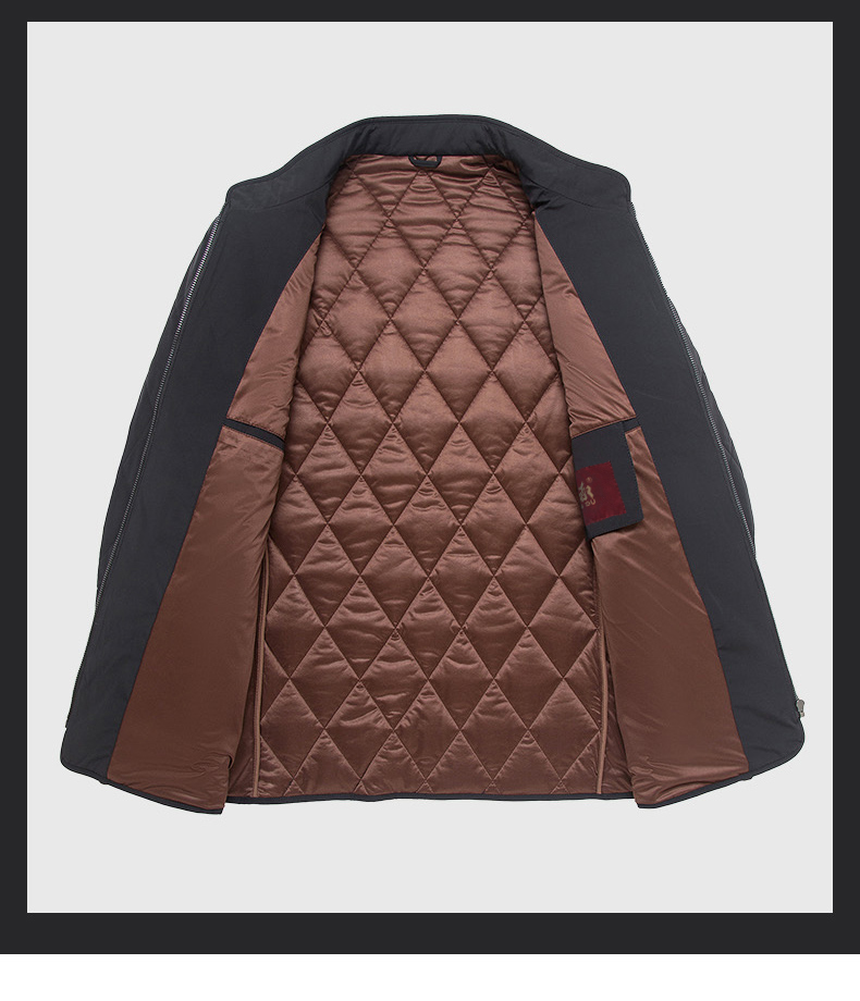 红都 工作服 全号可量体 服棉服深蓝全棉休闲