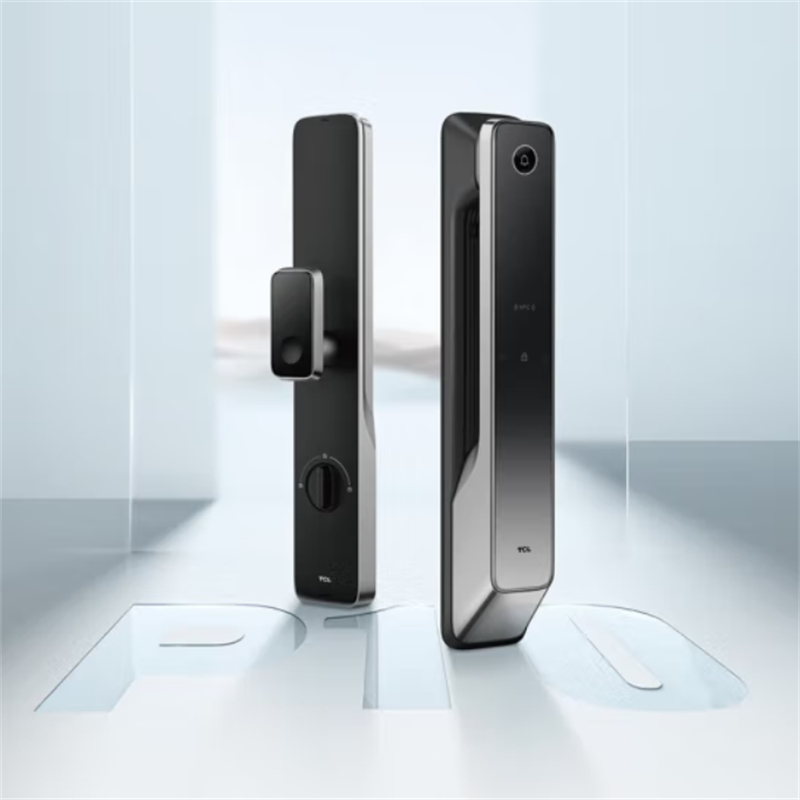 TCL 产品尺寸：76*57*408mm 智能门锁 P10 指静脉识别智能门锁