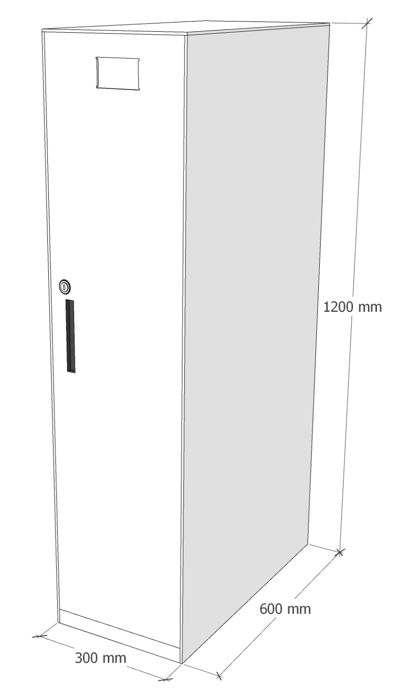 京诚润业 小衣柜 300*600*1200