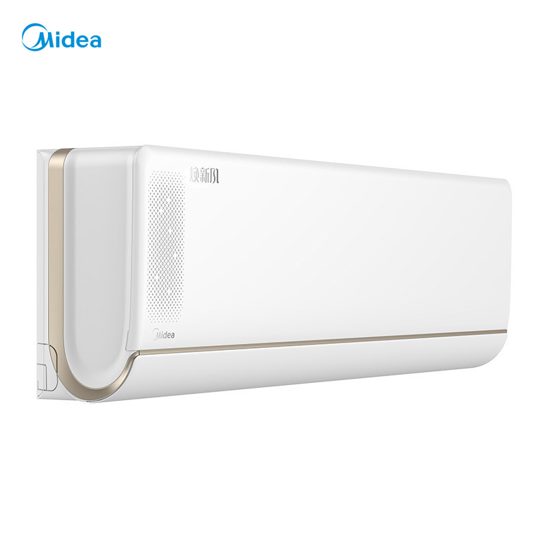 美的 KFR-35GW/N8MKA1A 新风空调 1.5匹 焕新风 新一级智能挂机 变频冷暖 壁挂式