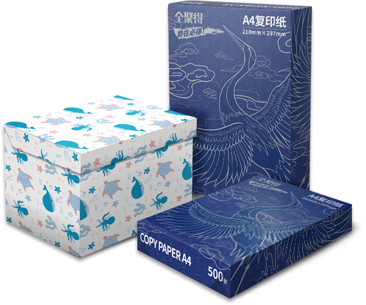 全聚得 势在必得  蓝银版A4 70克复印纸 5包/箱