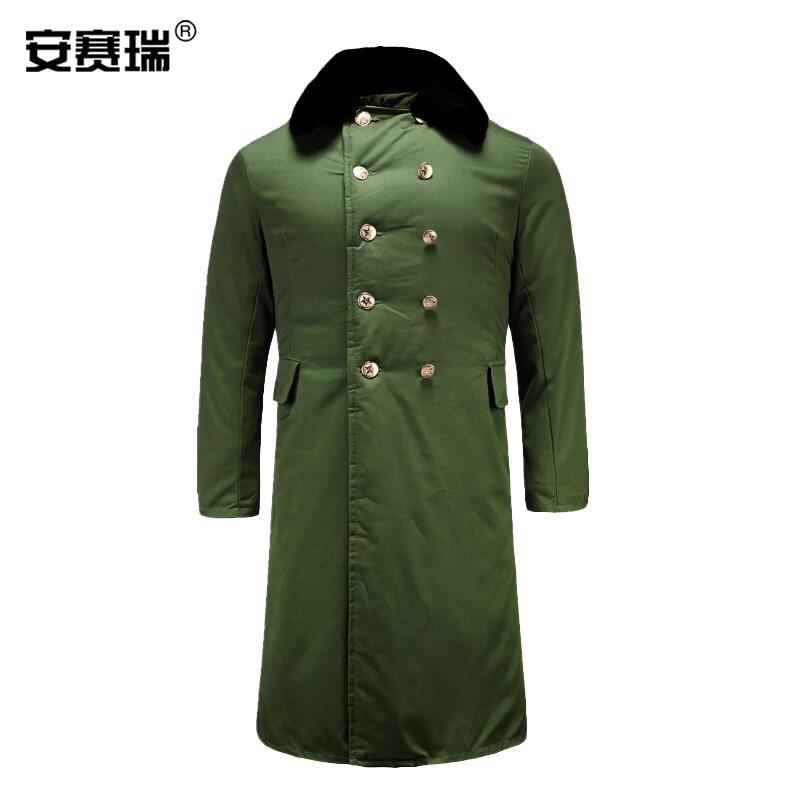 安赛瑞 25537 军大衣 均码 迷彩色 按件销售